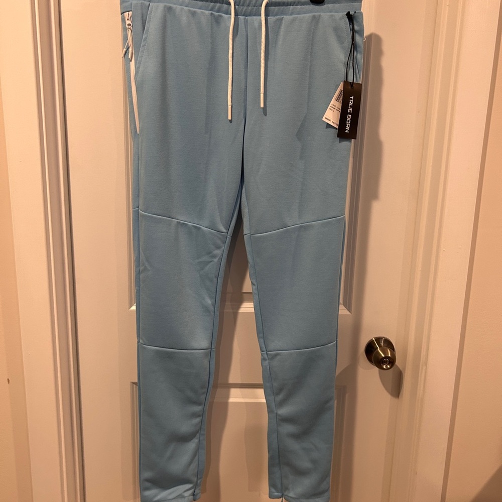 Light Blue Jogger Pants